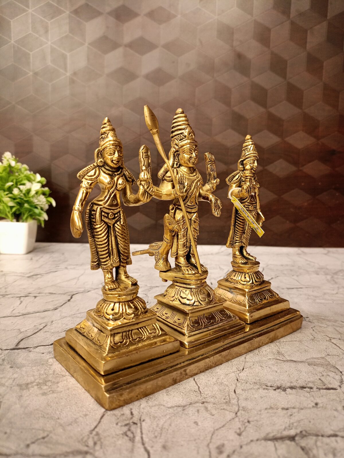 brass murugan valli deivanai idol pooja gift vgocart coimbatore india2 1 scaled