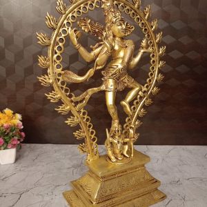 Buy Brass Pure Brass Natarajar Statue 20″