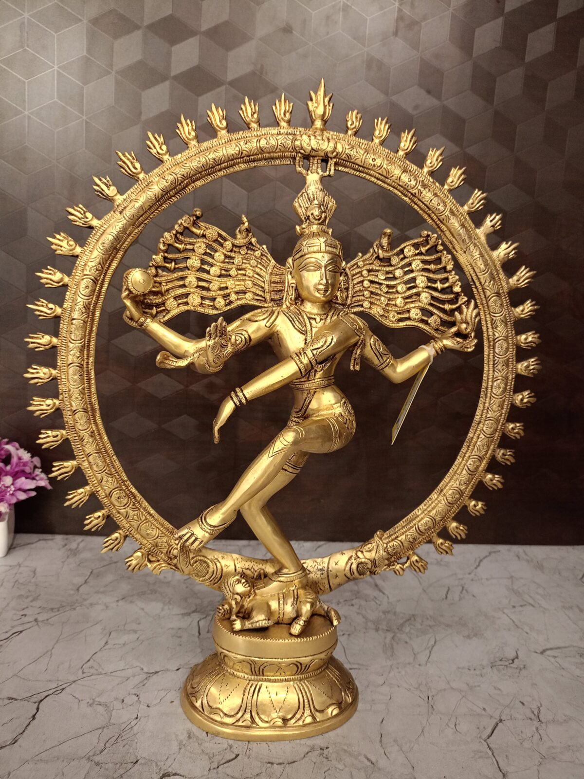 brass natarajar idol pooja gift vgocart coimbatore india scaled