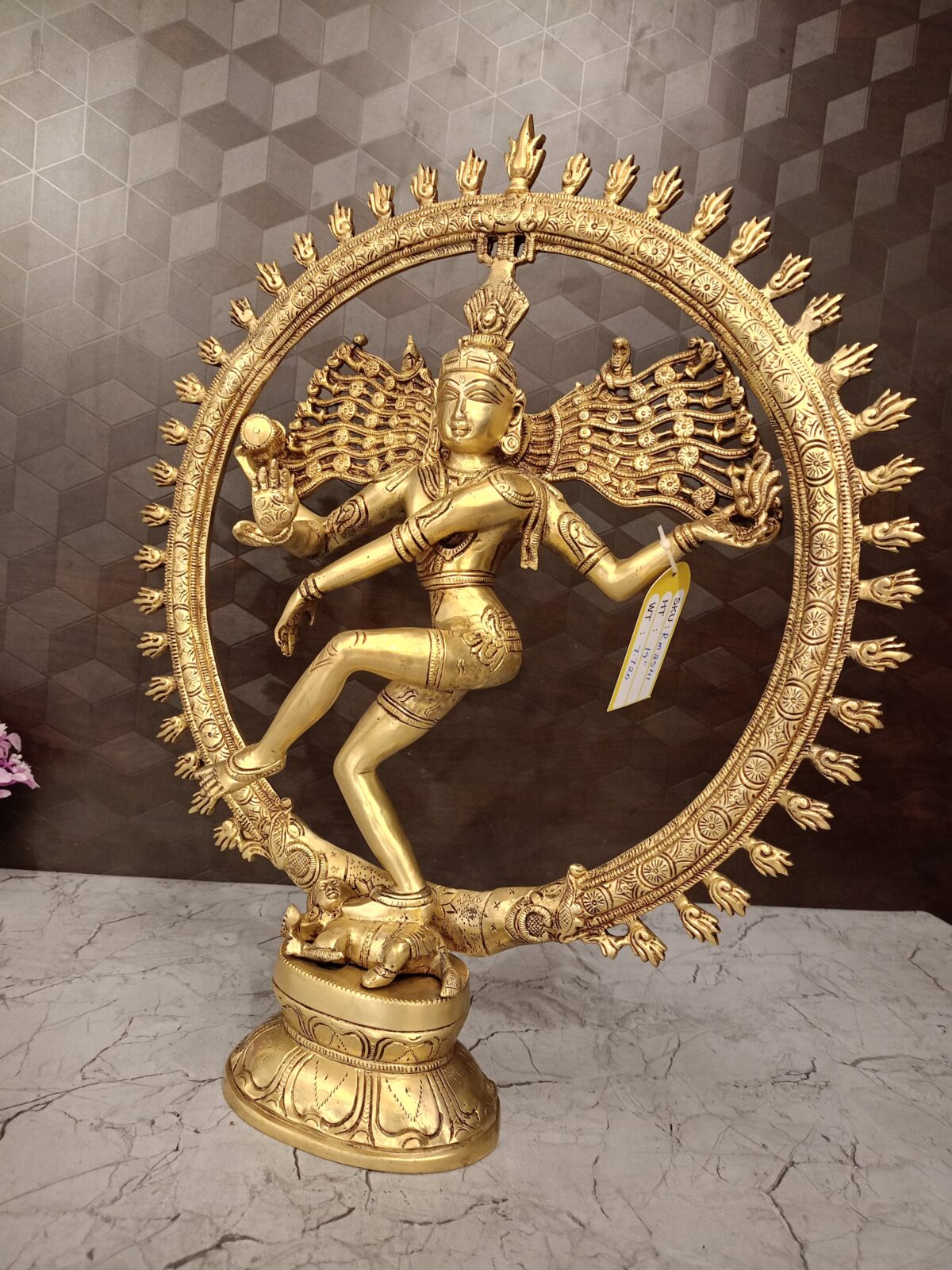 brass natarajar idol pooja gift vgocart coimbatore india1 scaled