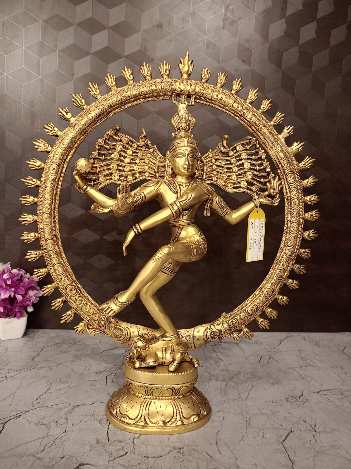 brass natarajar idol pooja gift vgocart coimbatore india3 scaled