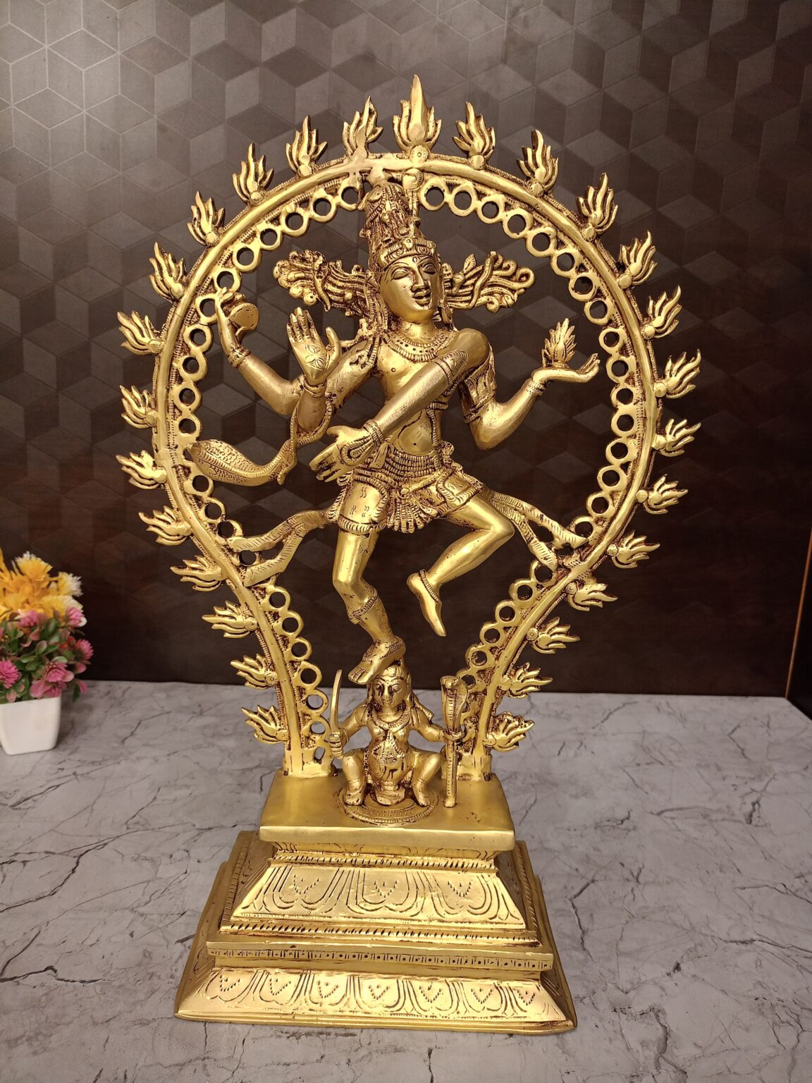 Buy Brass Pure Brass Natarajar Statue 20″