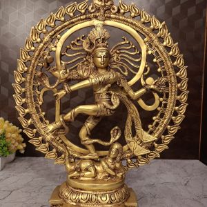 Buy Brass Natarajar Statue For Pooja 20″