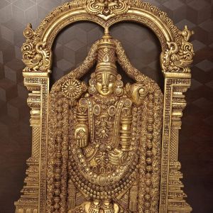 Buy Brass Superfine Balaji Statue Wall Mount Big 25.5″