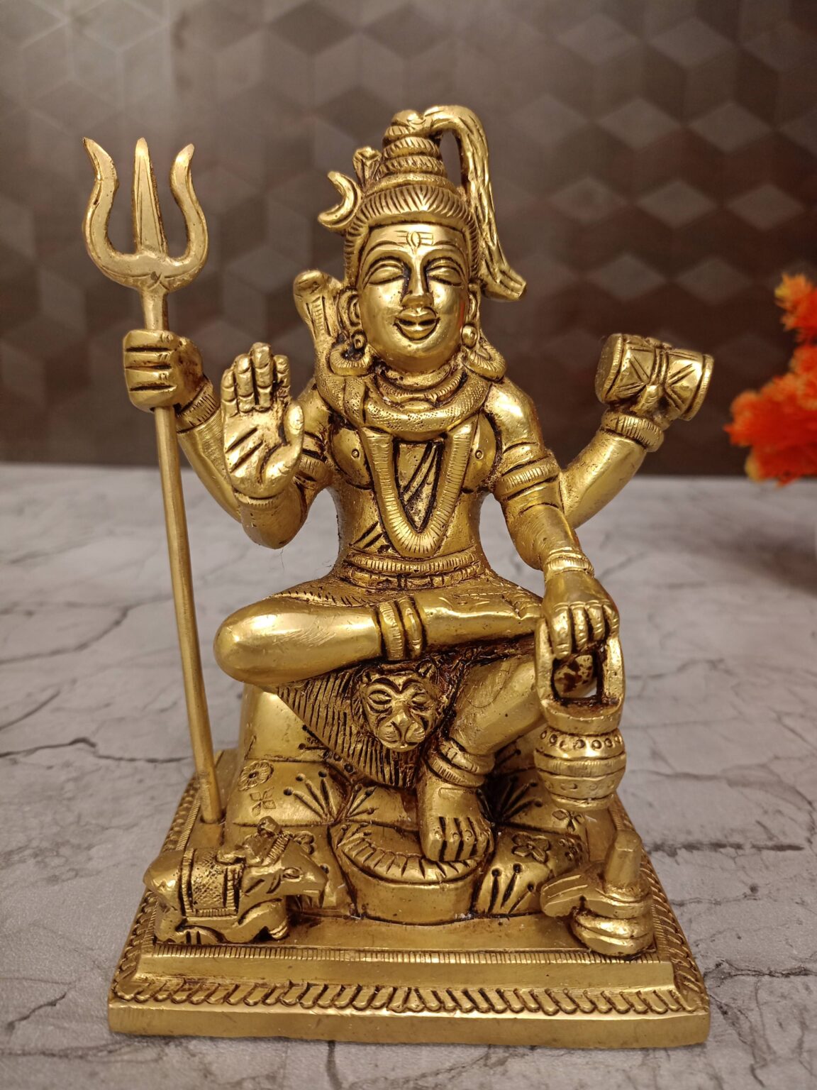 Buy Brass shivan Statue 7″