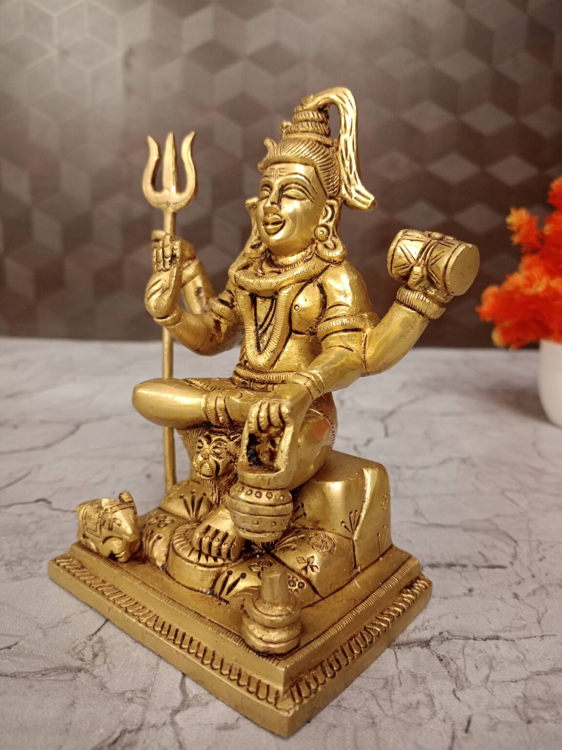 Buy Brass shivan Statue 7″