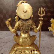 Buy Brass Shivan Sitting On Square Base 9″