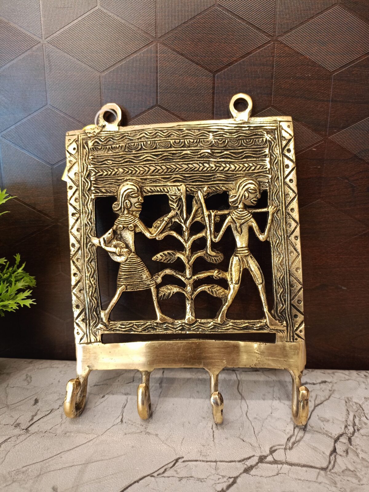 brass trible key holder gift wall mount vgocart coimbatore india15 scaled