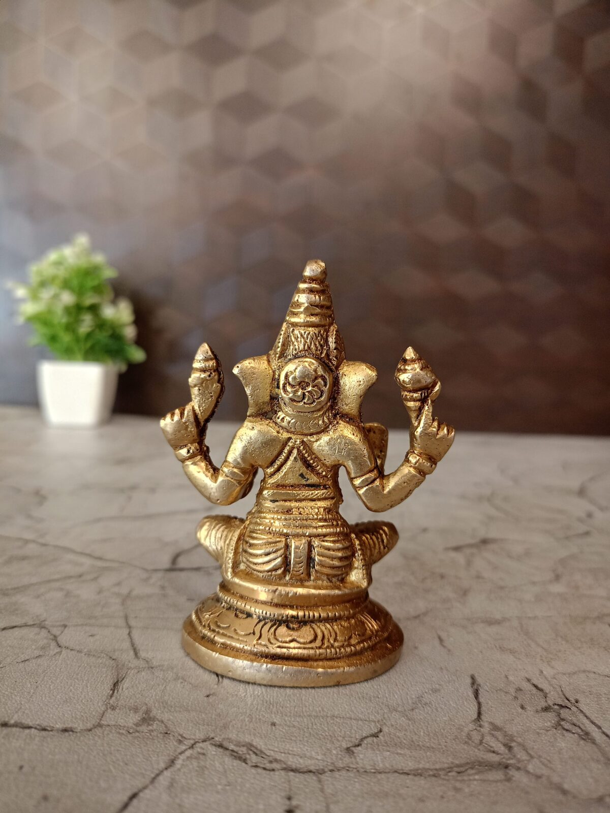brass valamburi ganesha idol pooja gift vgocart coimbatore india scaled