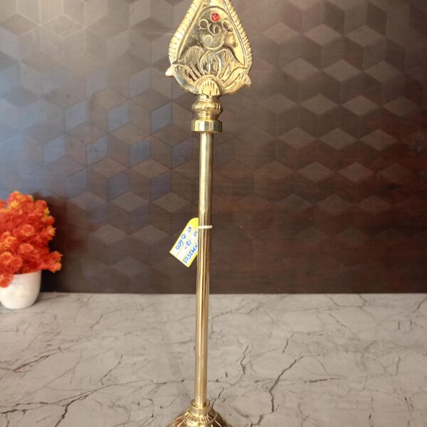 brass vel pooja red stone vgocart coimbatore india5