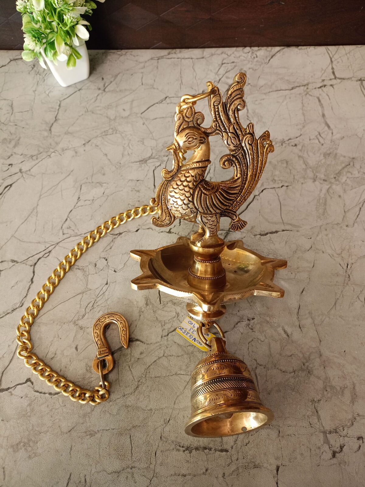 brass annam hanging diya pooja gift antique handicraft idol gocart coimbatore india2 scaled