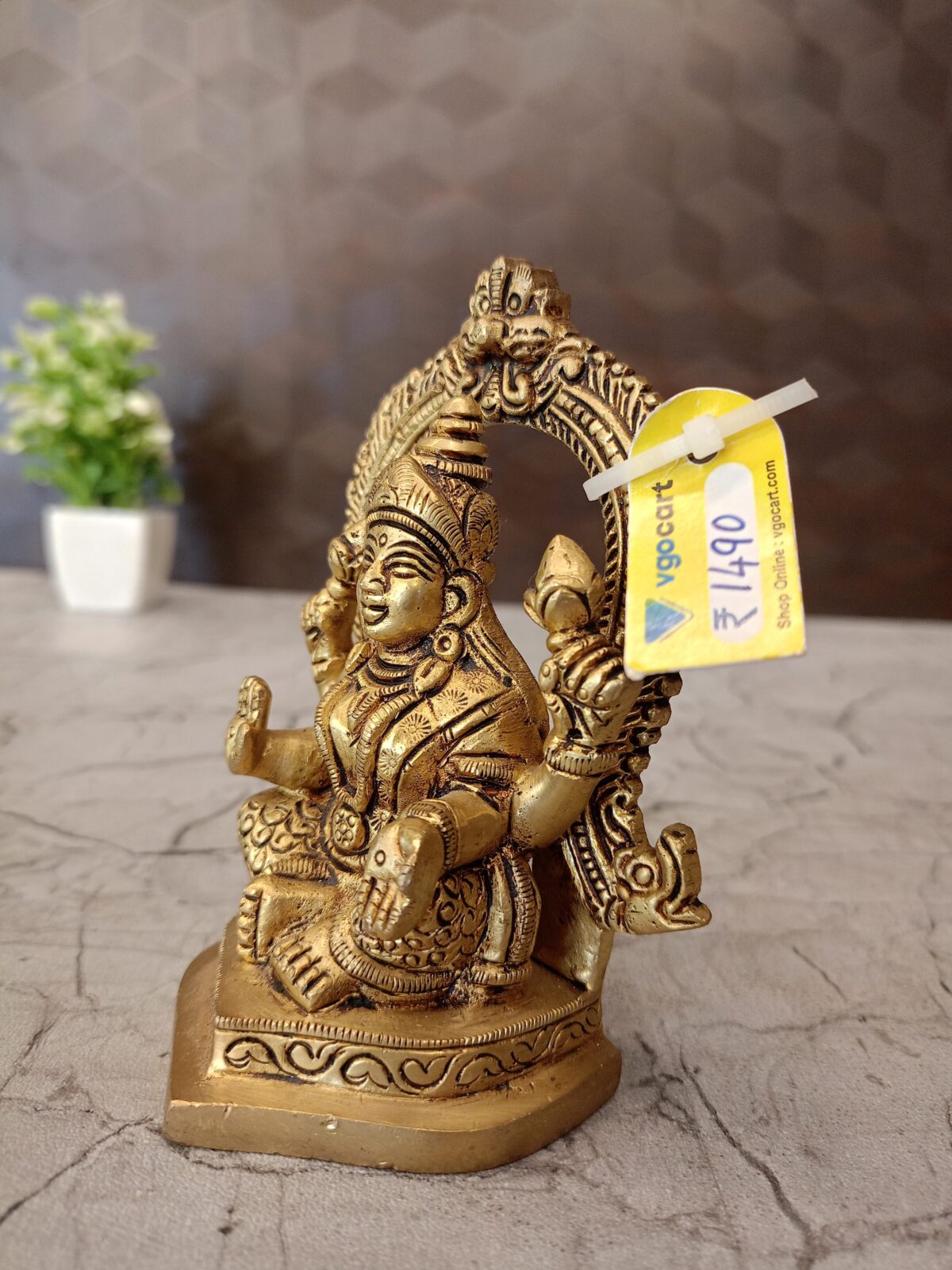 brass arch lakshmi idol pooja vgocart coimbatore india2 scaled