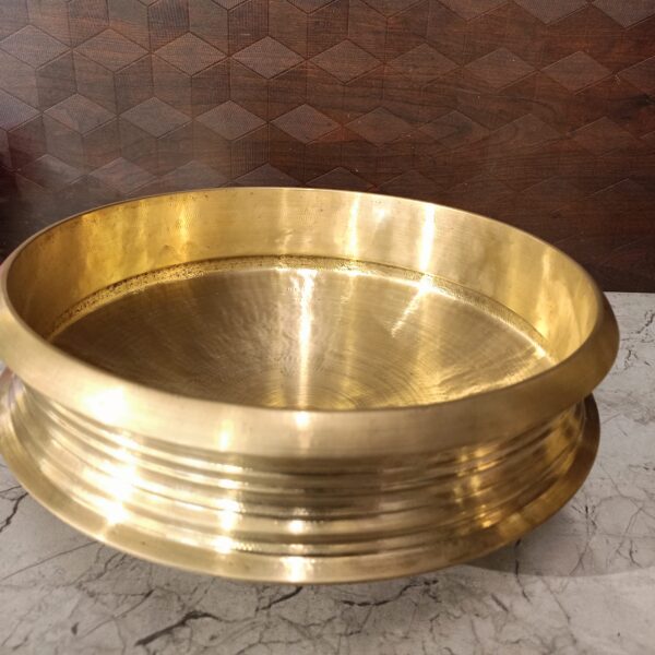Brass Handmade Big Uruli For Home Decor & Pooja 5"