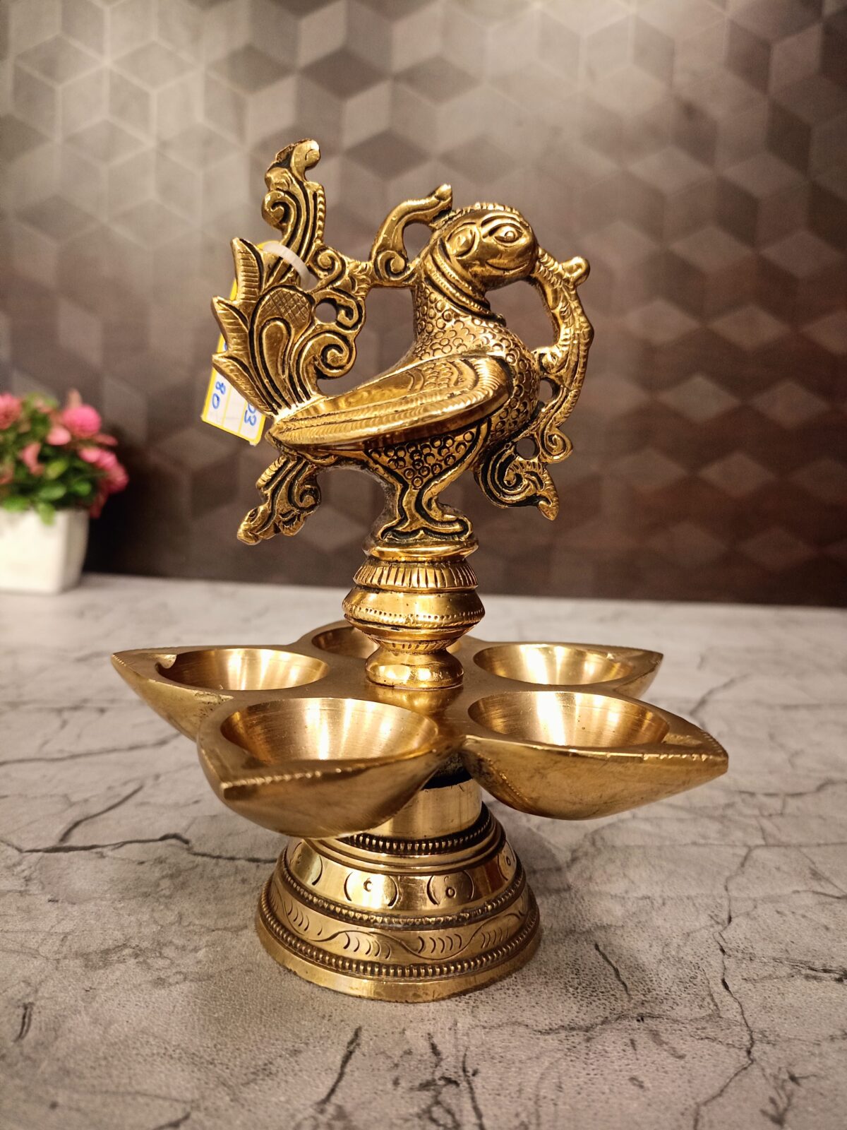 brass five face annam diya pooja gift vgocart coimbatore india1 scaled