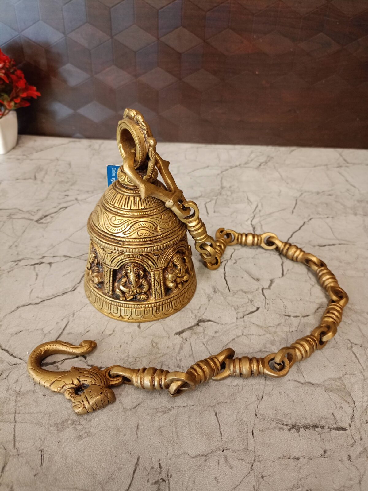 brass ganesha bell pooja gift vgocart coimbatore india2 scaled