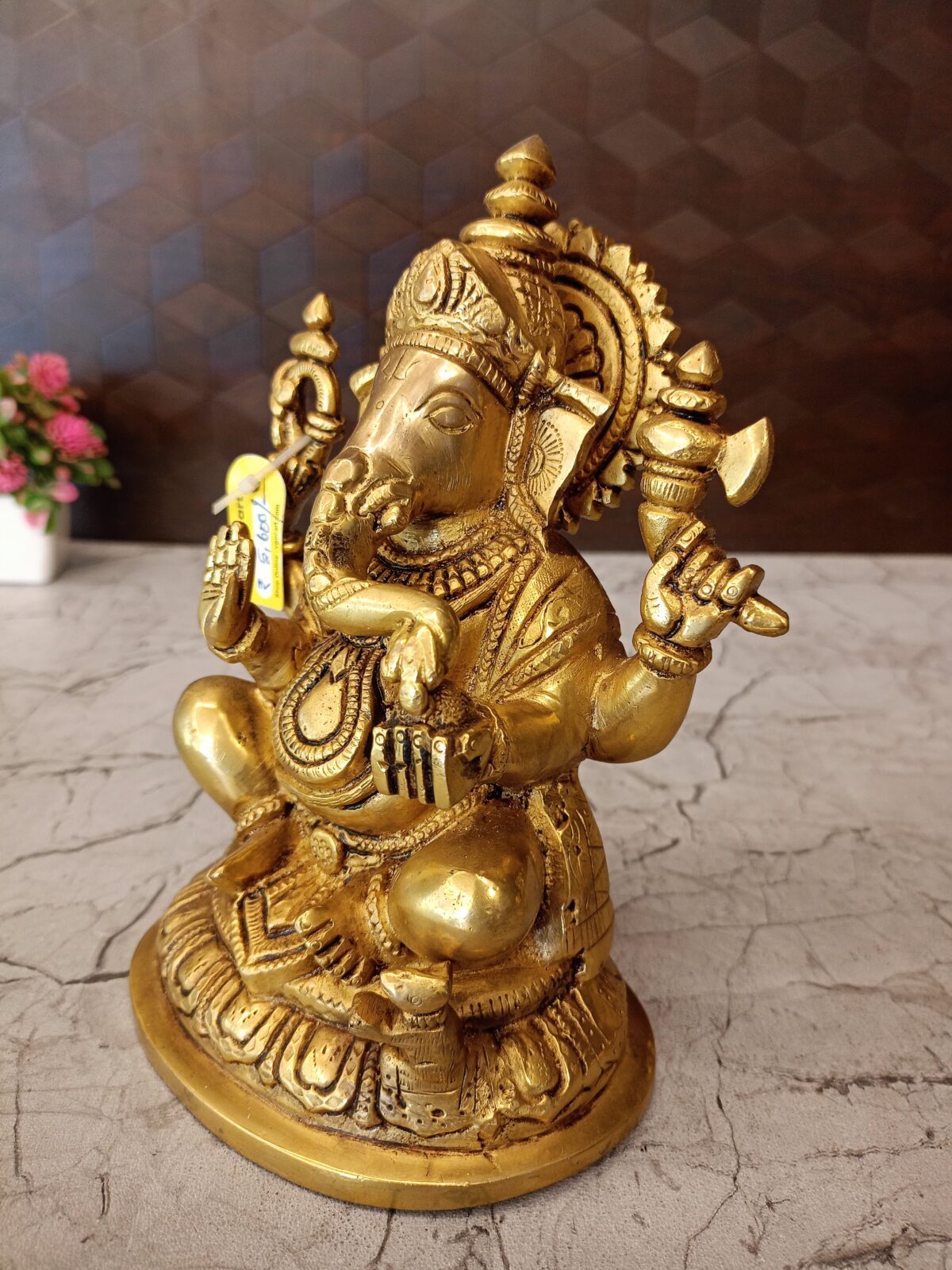 brass ganesha idol pooja gift vgocart coimbatore india1 scaled