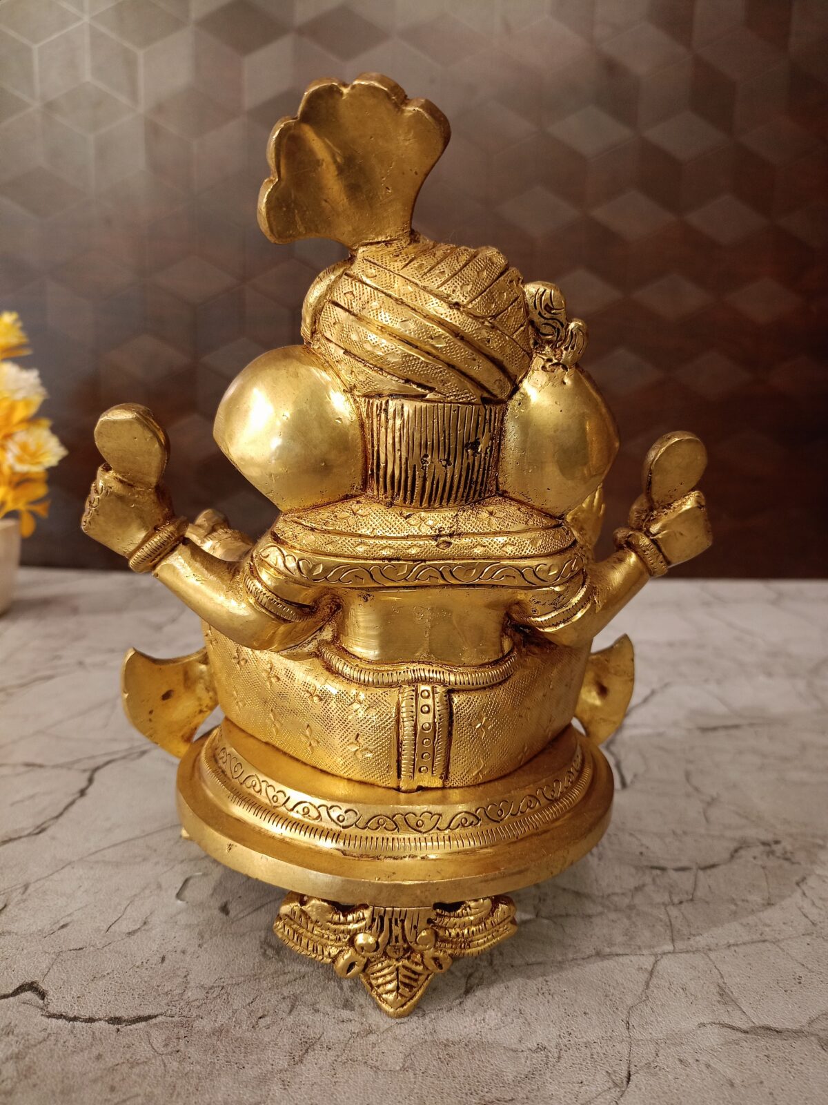 brass pagadi ganesha idol pooja gift vgocart coimbatore india3 scaled
