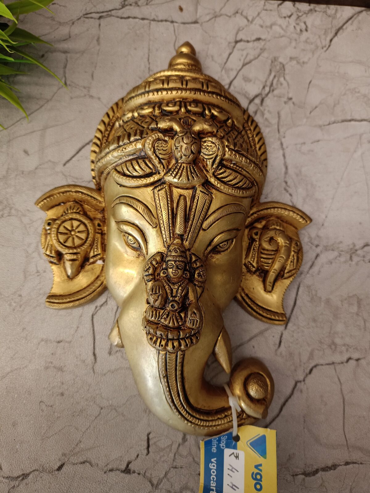 brass ganesha lakshmi wall mount pooja gift vgocart coimbatore india4 scaled