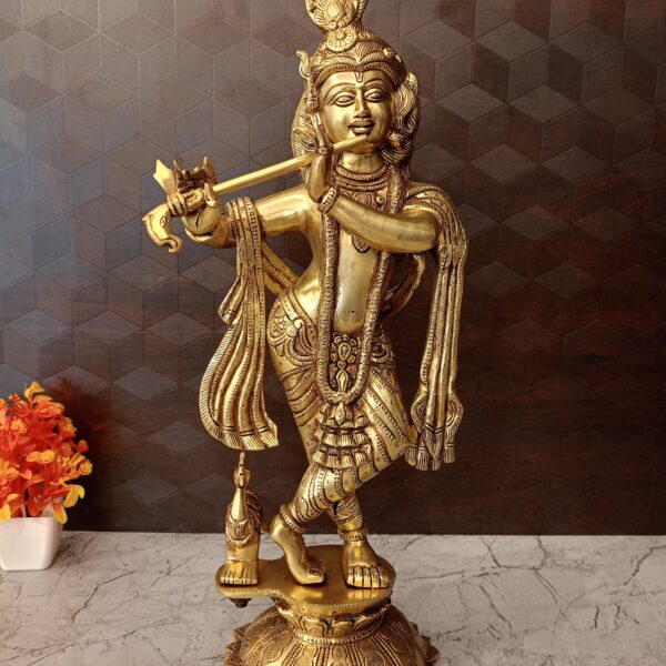 brass krishna idol pooja gift vgocart coimbatore india3