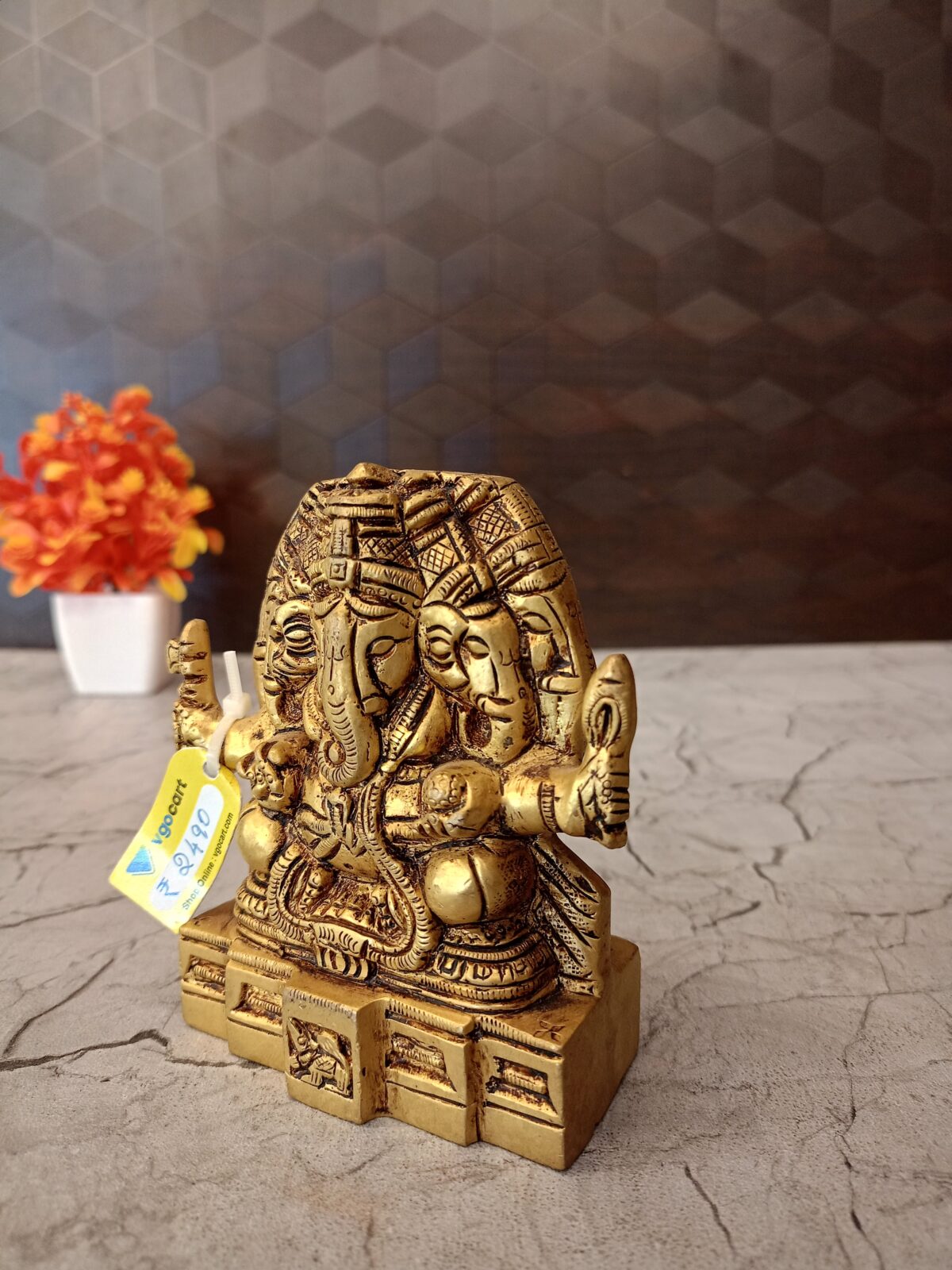 brass panjamuga ganesha idol pooja gift vgocart coimbatore india2 scaled