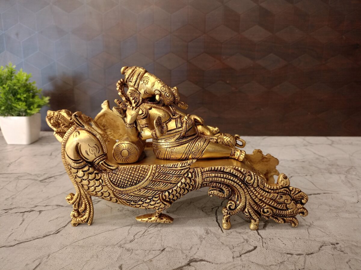 brass sofa ganesha idol pooja gift vgocart coimbatore india scaled