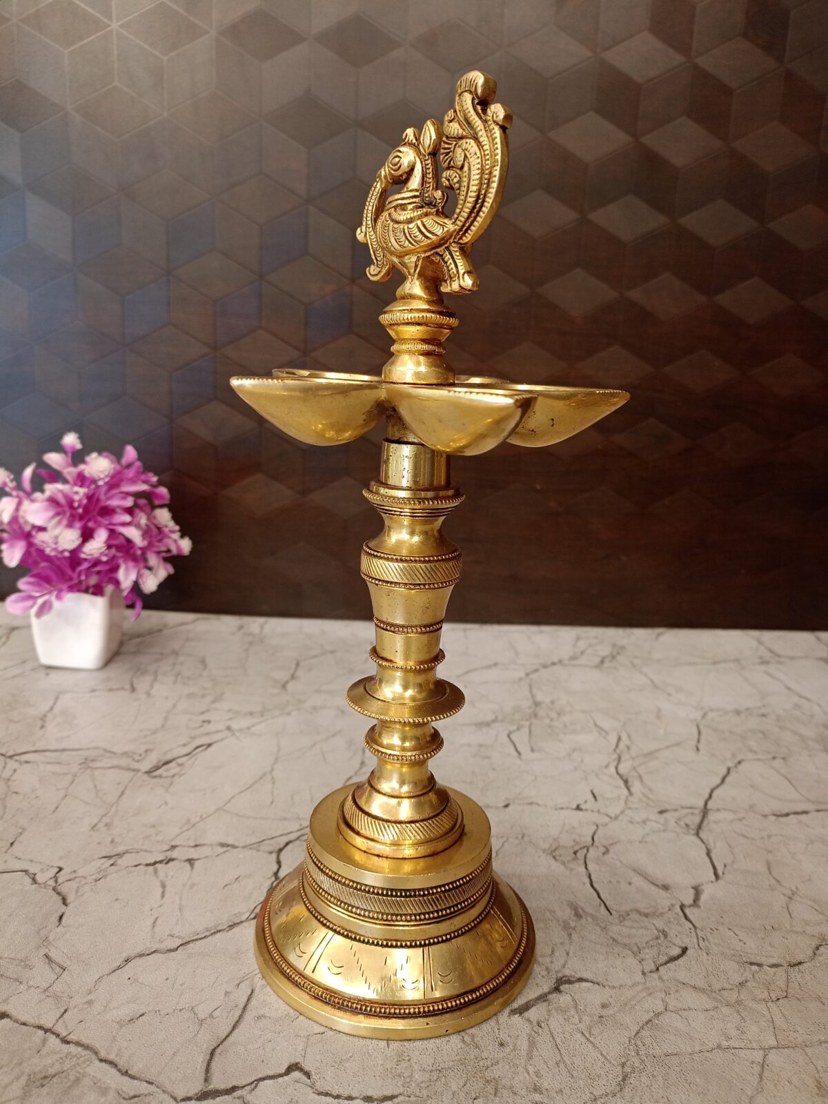 brass annam five face kuthu vilakku pooja gift vgocart coimbatore india1 scaled