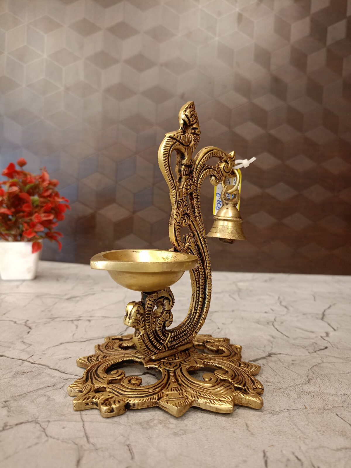 brass designer base diya bell pooja gift vgocart coimbatore india2 1 scaled