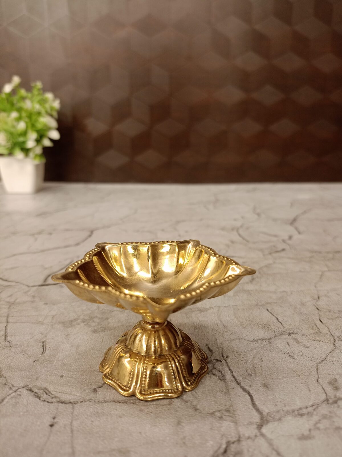 brass fine art five face diya pooja gift vgocart coimbatore india scaled