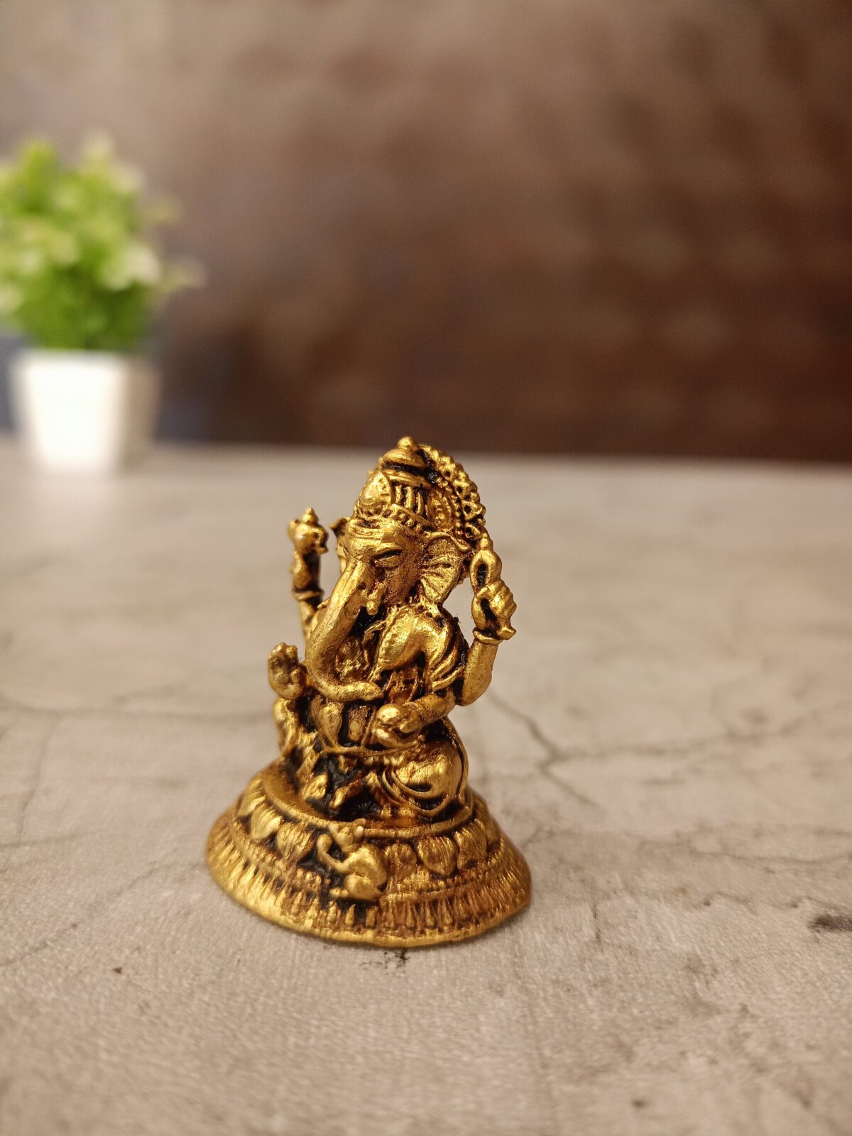 brass fine art ganesha idol pooja gift vgocart coimbatore india11 scaled