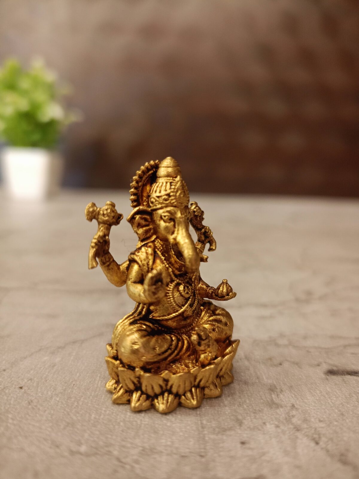 brass fine art ganesha idol pooja gift vgocart coimbatore india7 scaled