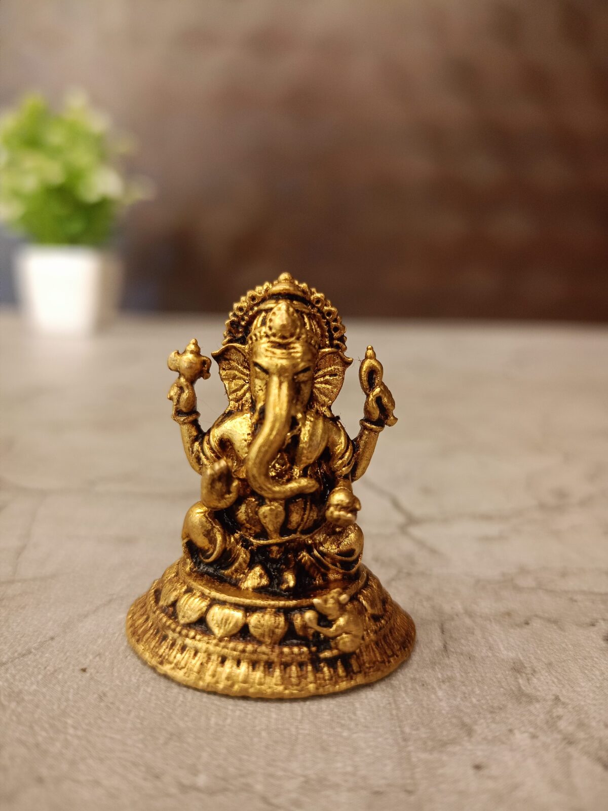 brass fine art ganesha idol pooja gift vgocart coimbatore india9 scaled