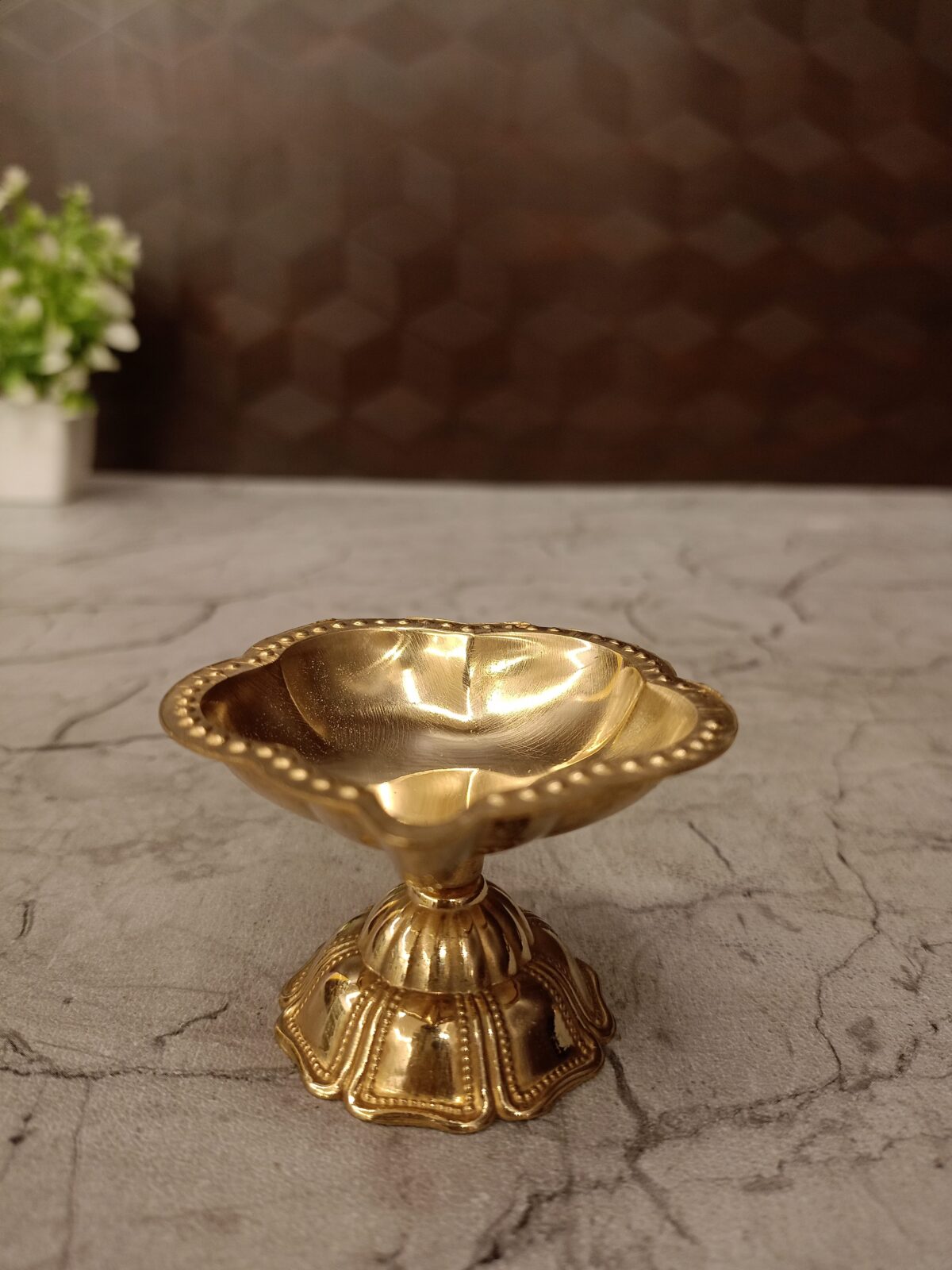 brass fine art single face diya pooja gift vgocart coimbatore india2 scaled