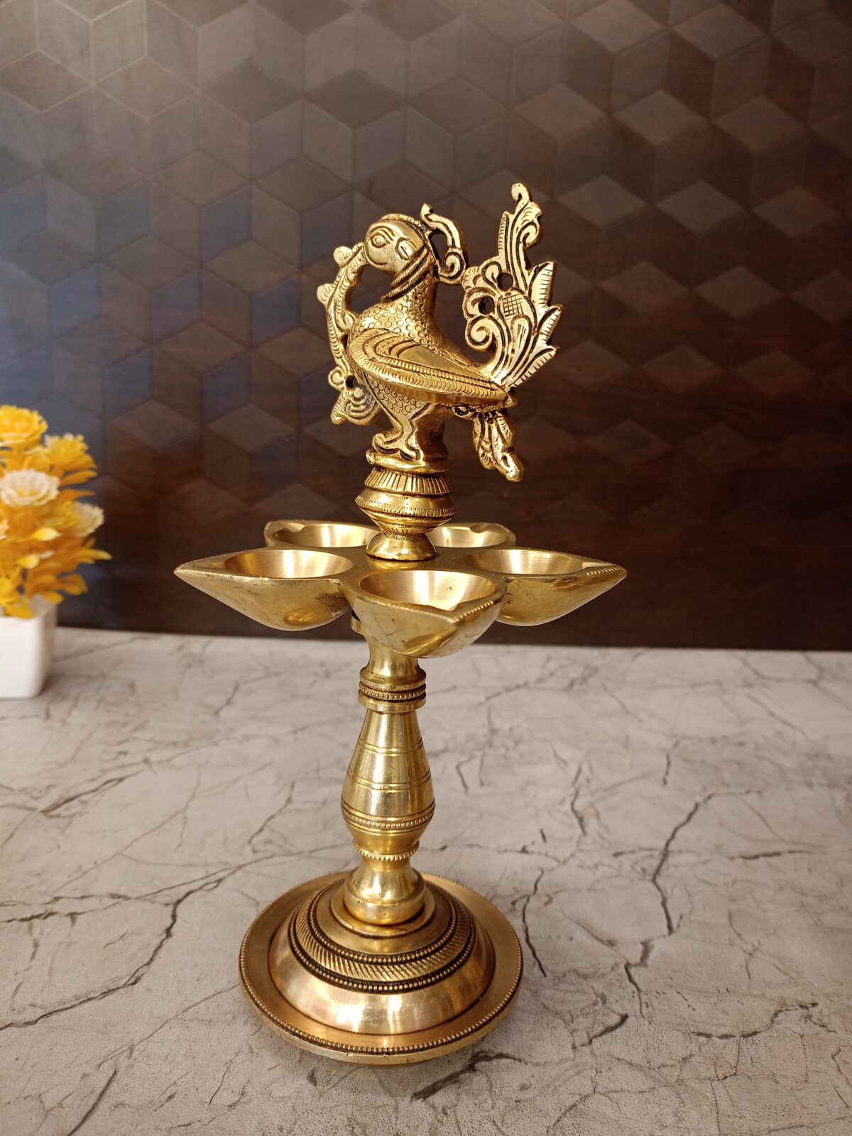 brass five face annam kuthu vilakku pooja gift vgocart coimbatore india1 scaled