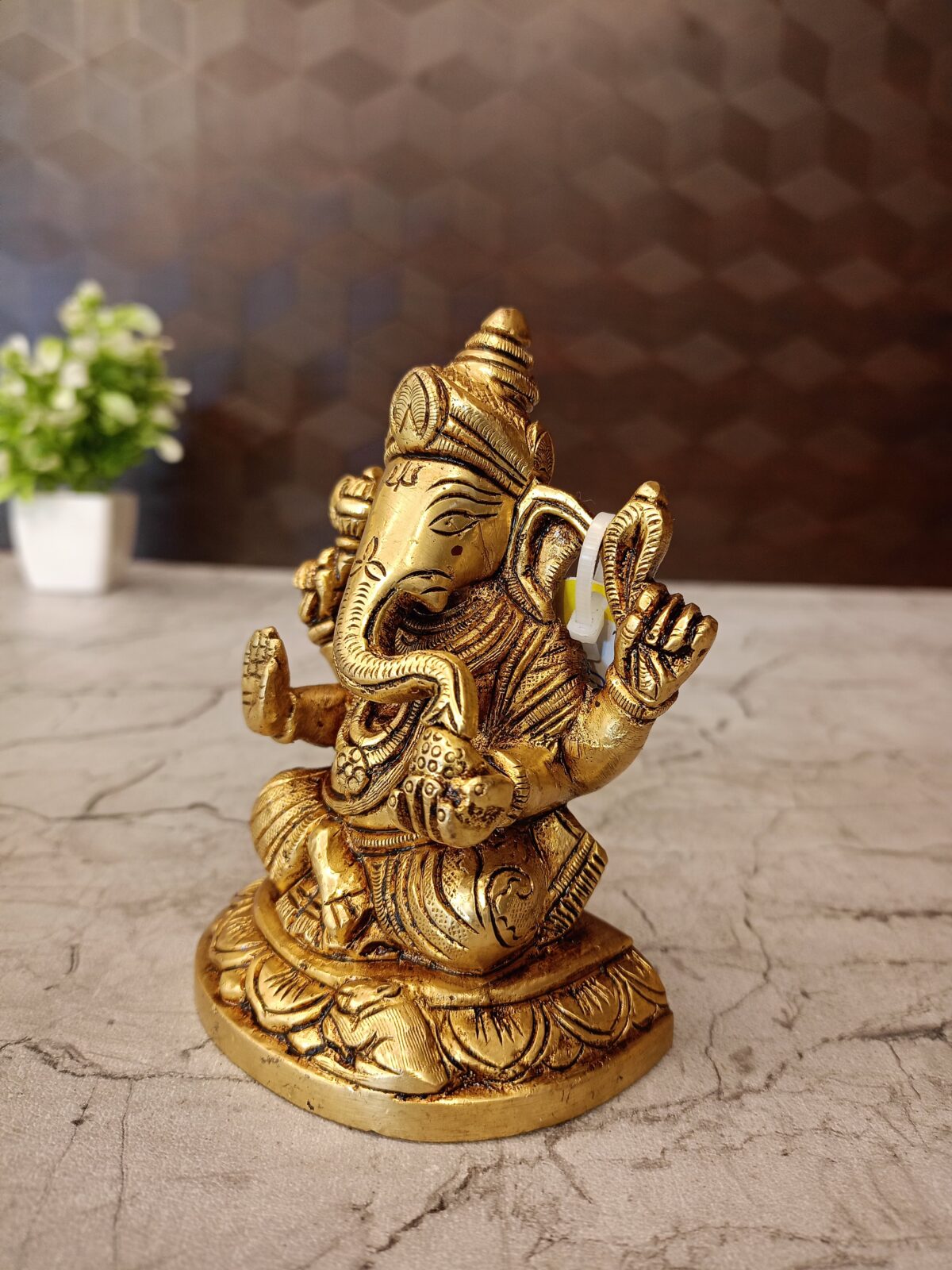 brass ganesha idol pooja gift vgocart coimbatore india1 scaled