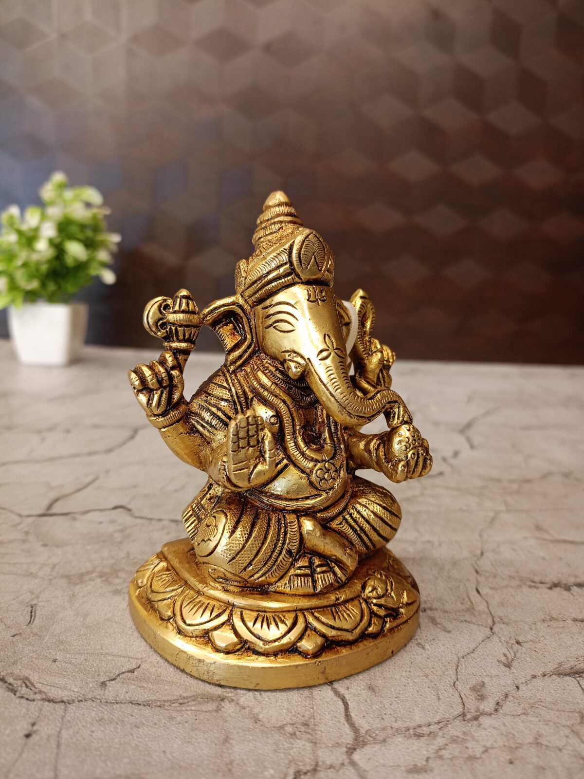 brass ganesha idol pooja gift vgocart coimbatore india2 scaled