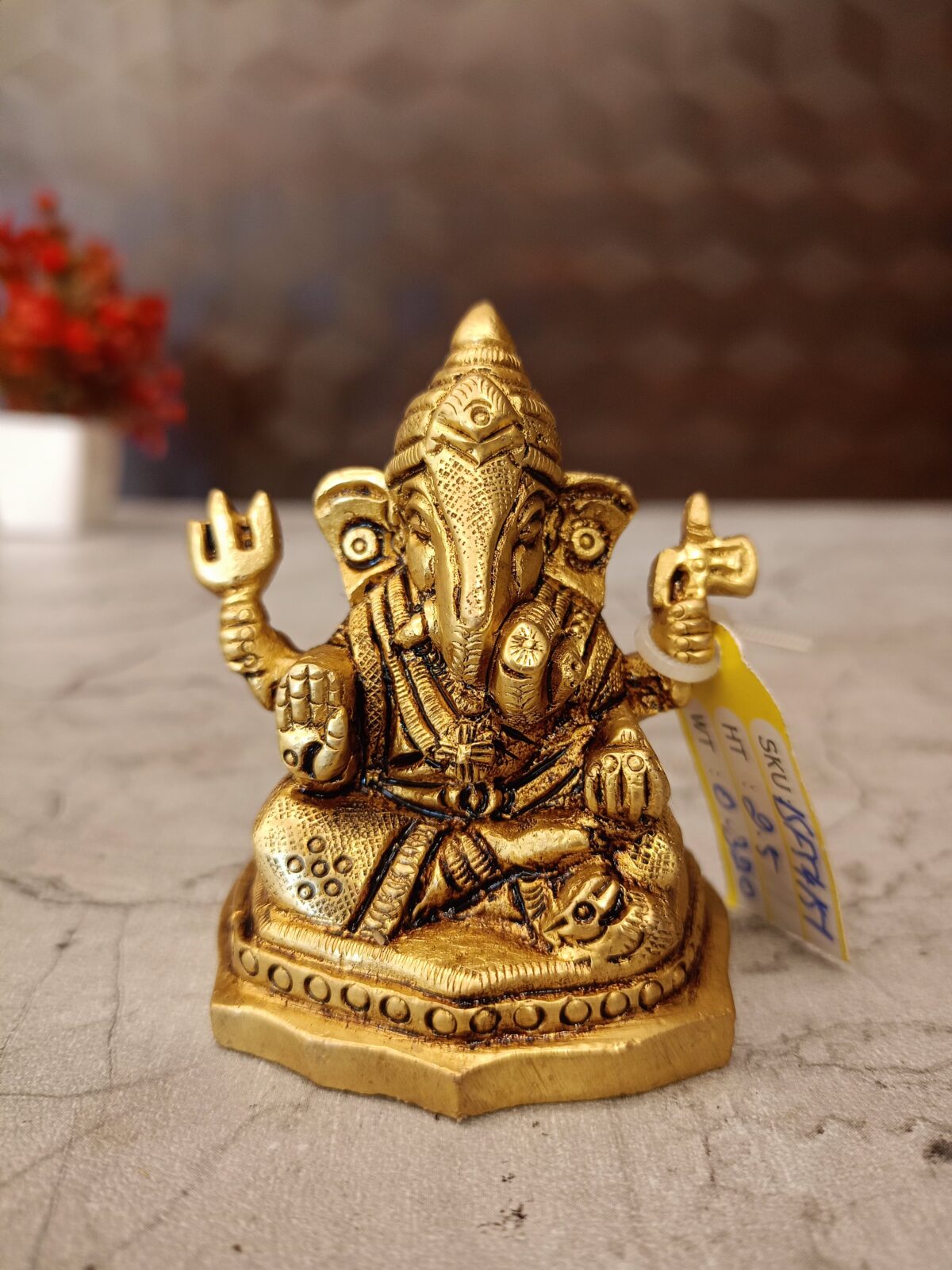 brass ganesha statue pooja gift vgocart coimbatore india scaled