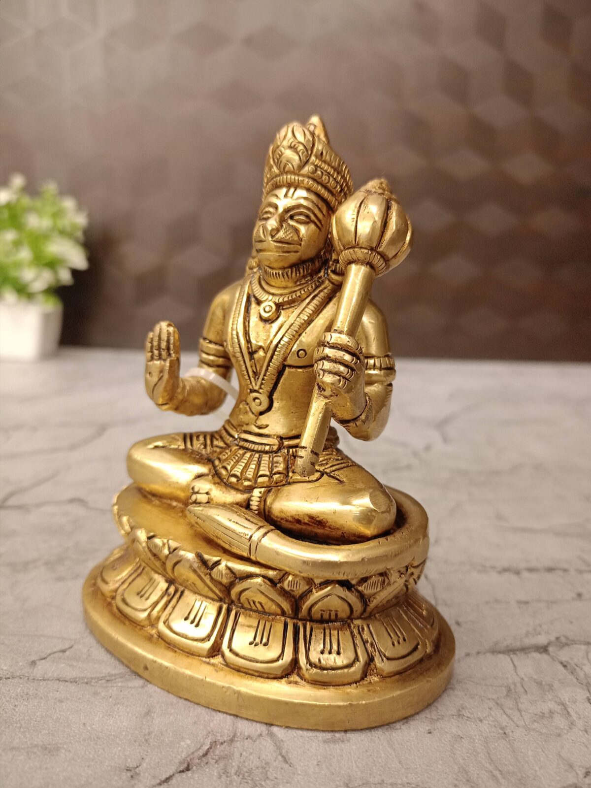 brass hanuman idol pooja gift vgocart coimbatore india2 scaled