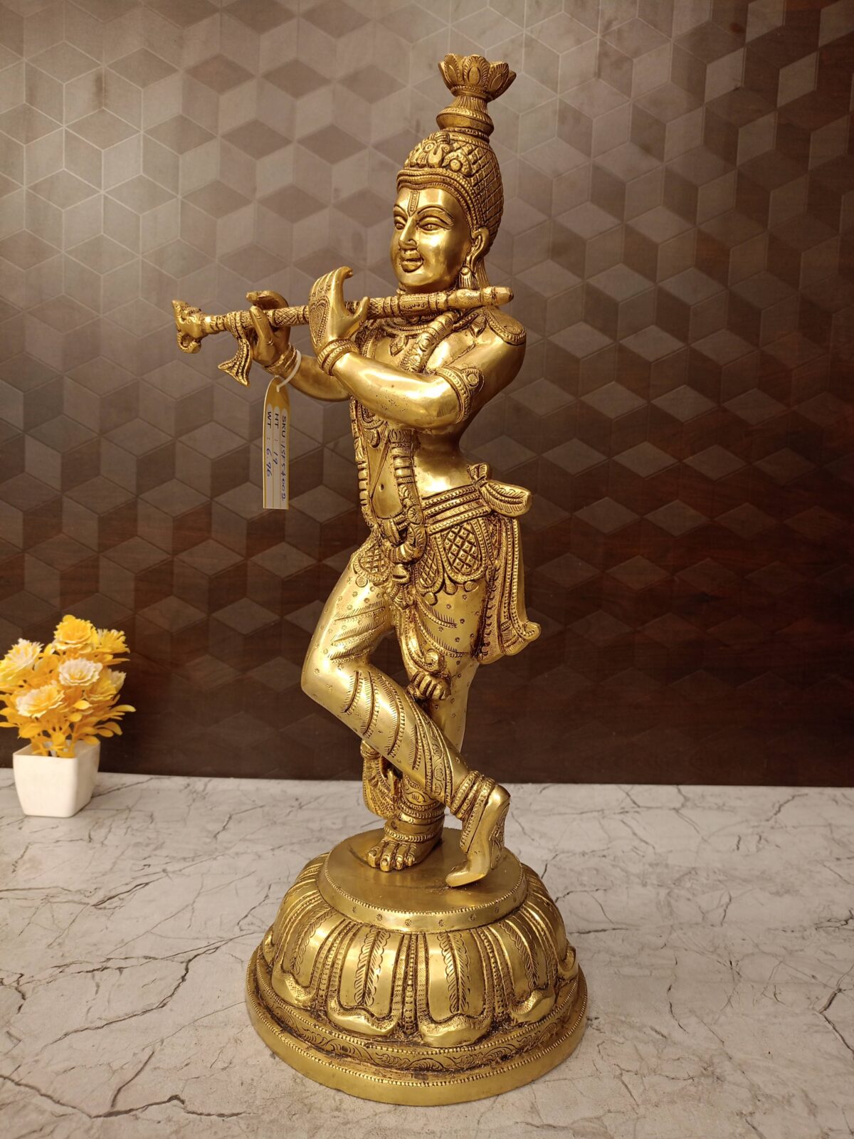 brass krishna idol pooja gift vgocart coimbatore india1 scaled