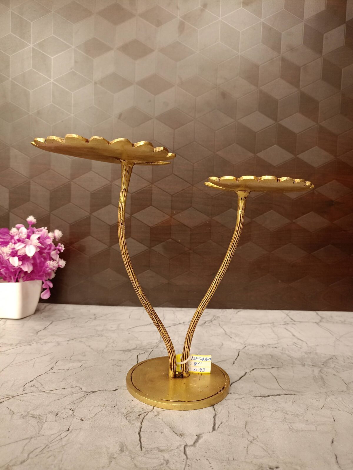 brass leaf gift home decor vgocart coimbatore india scaled
