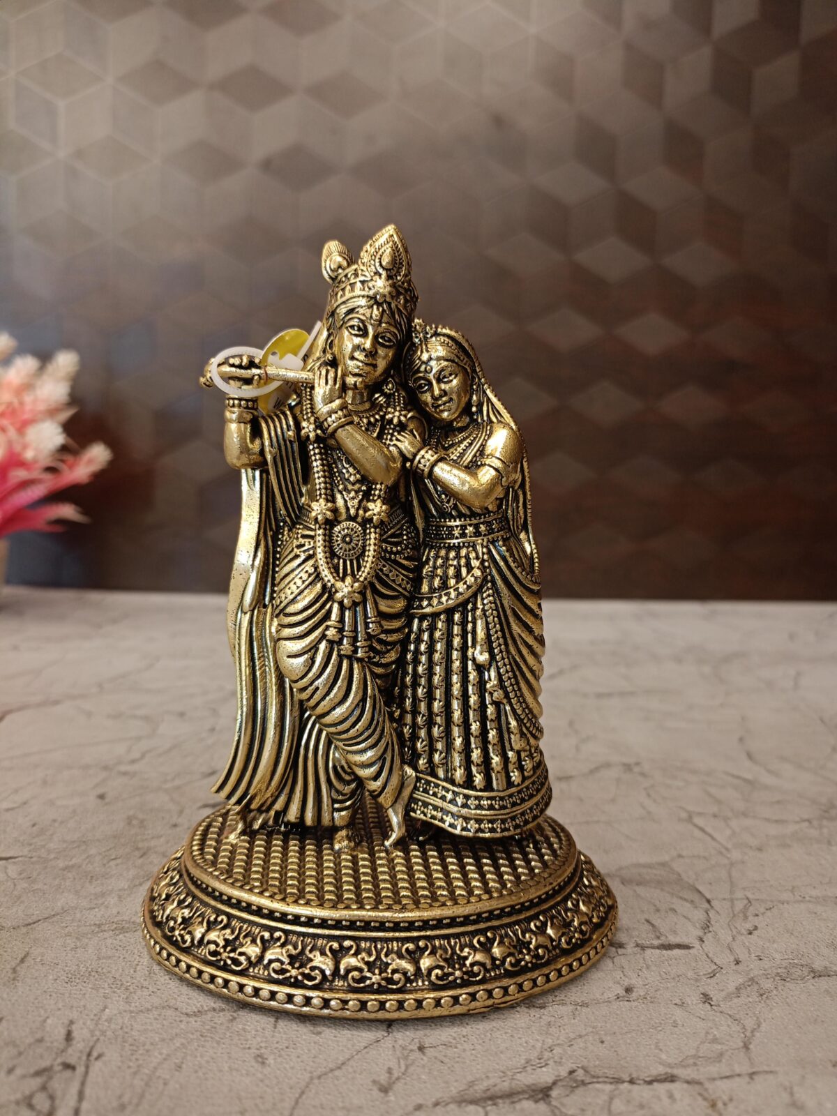 brass radha krishna idol pooja gift vgocart coimbatore india 2 scaled