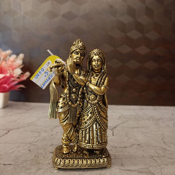 brass radha krishna idol pooja gift vgocart coimbatore india
