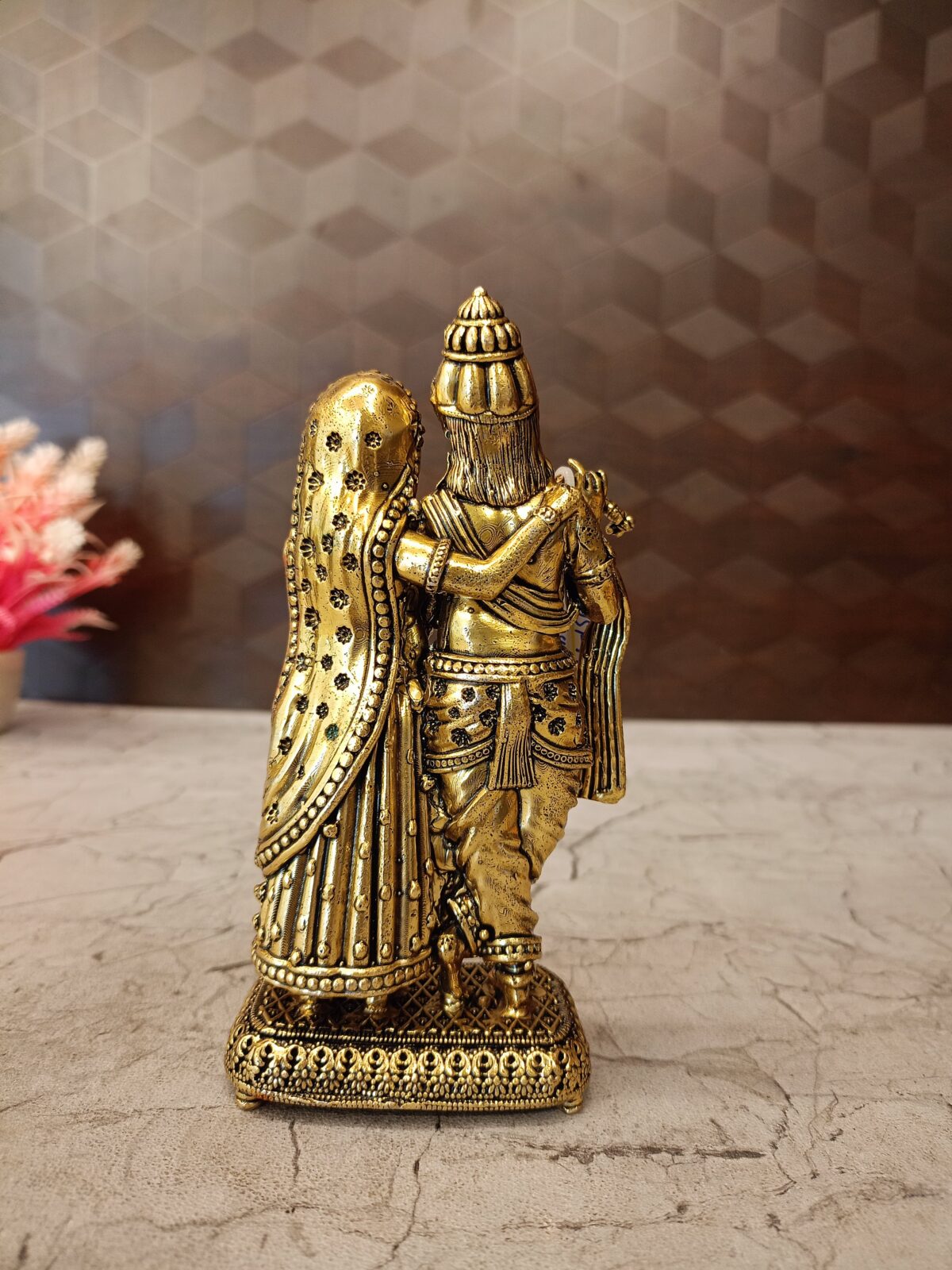 brass radha krishna idol pooja gift vgocart coimbatore india2 2 scaled