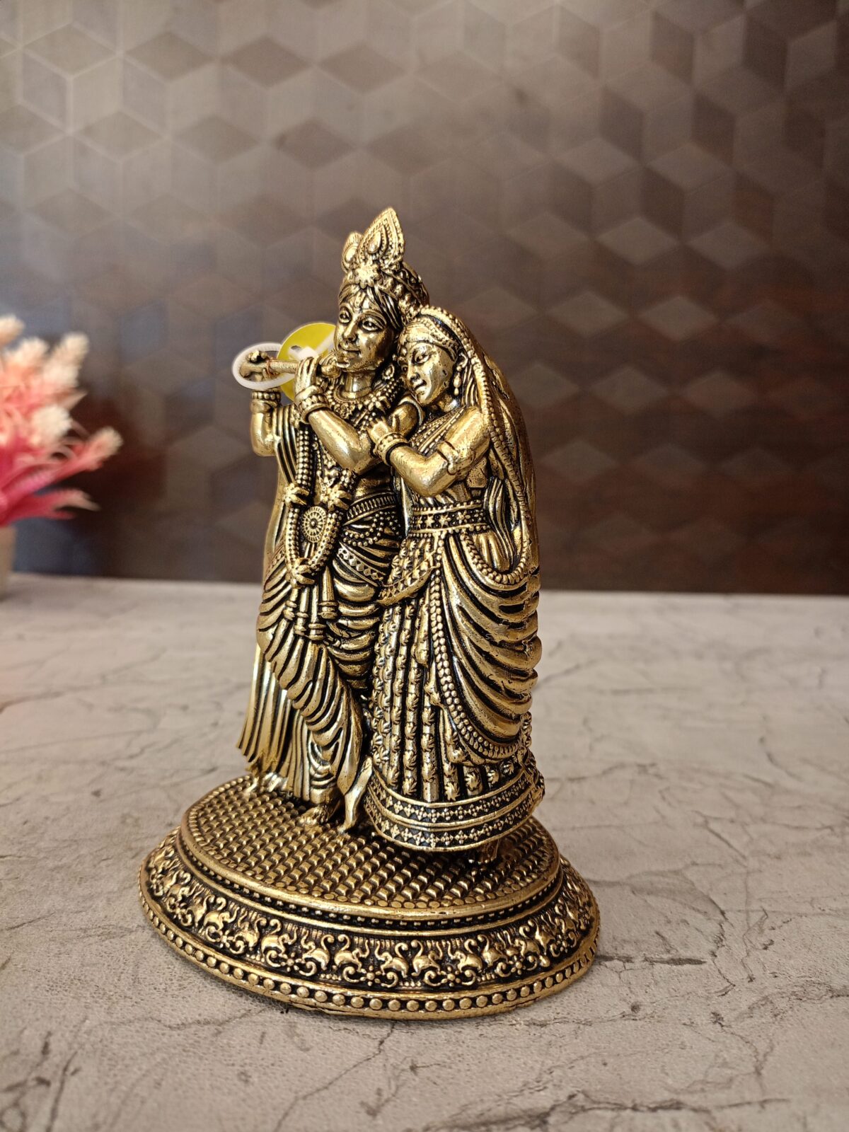 brass radha krishna idol pooja gift vgocart coimbatore india5 scaled