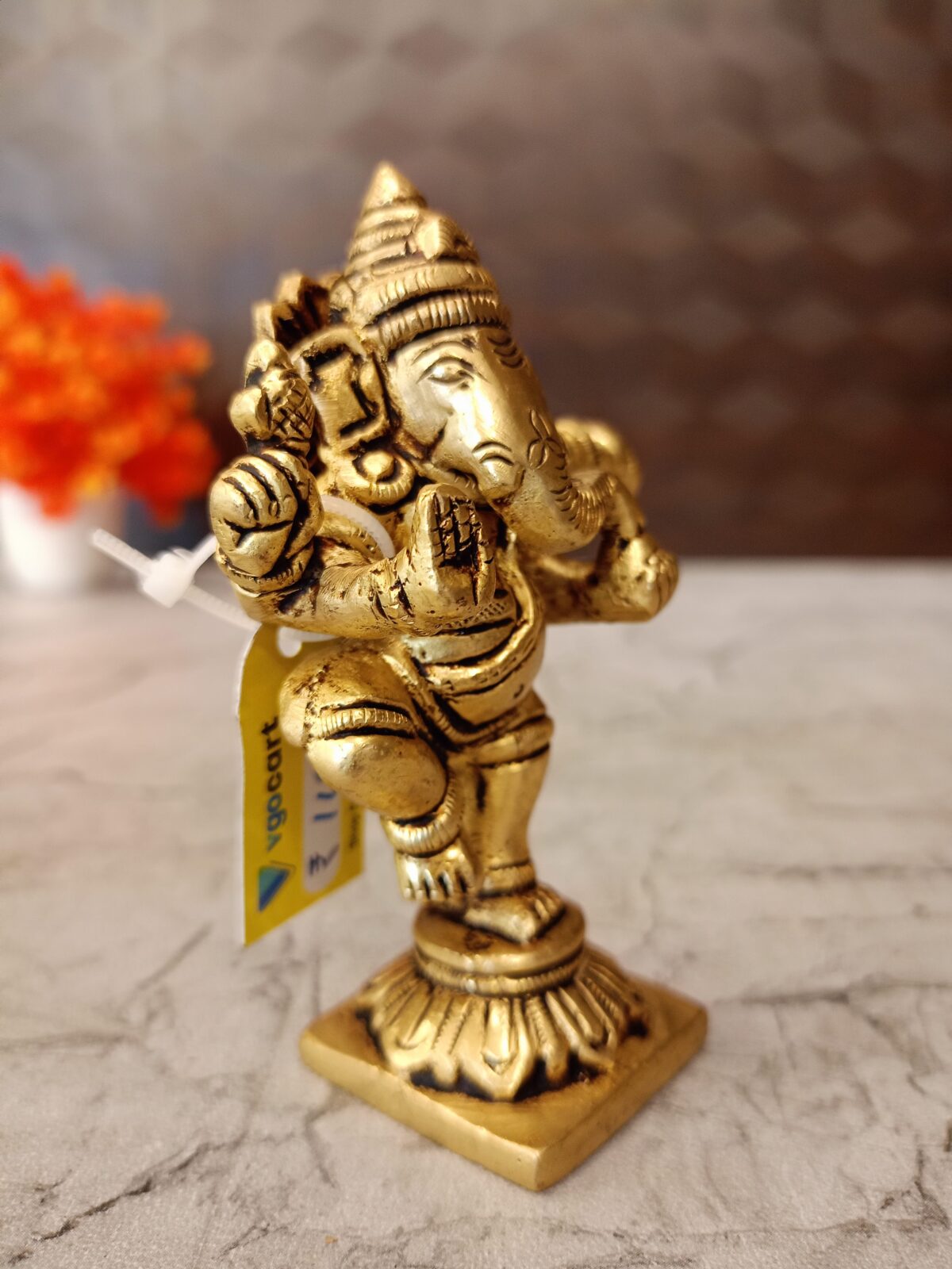 brass rathna ganesha pooja gift antique handicraft idol vgocart coimbatore india2 scaled