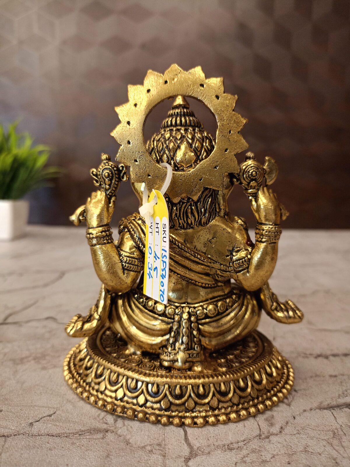 brass round base ganesha pooja gift vgocart coimbatore india3 scaled