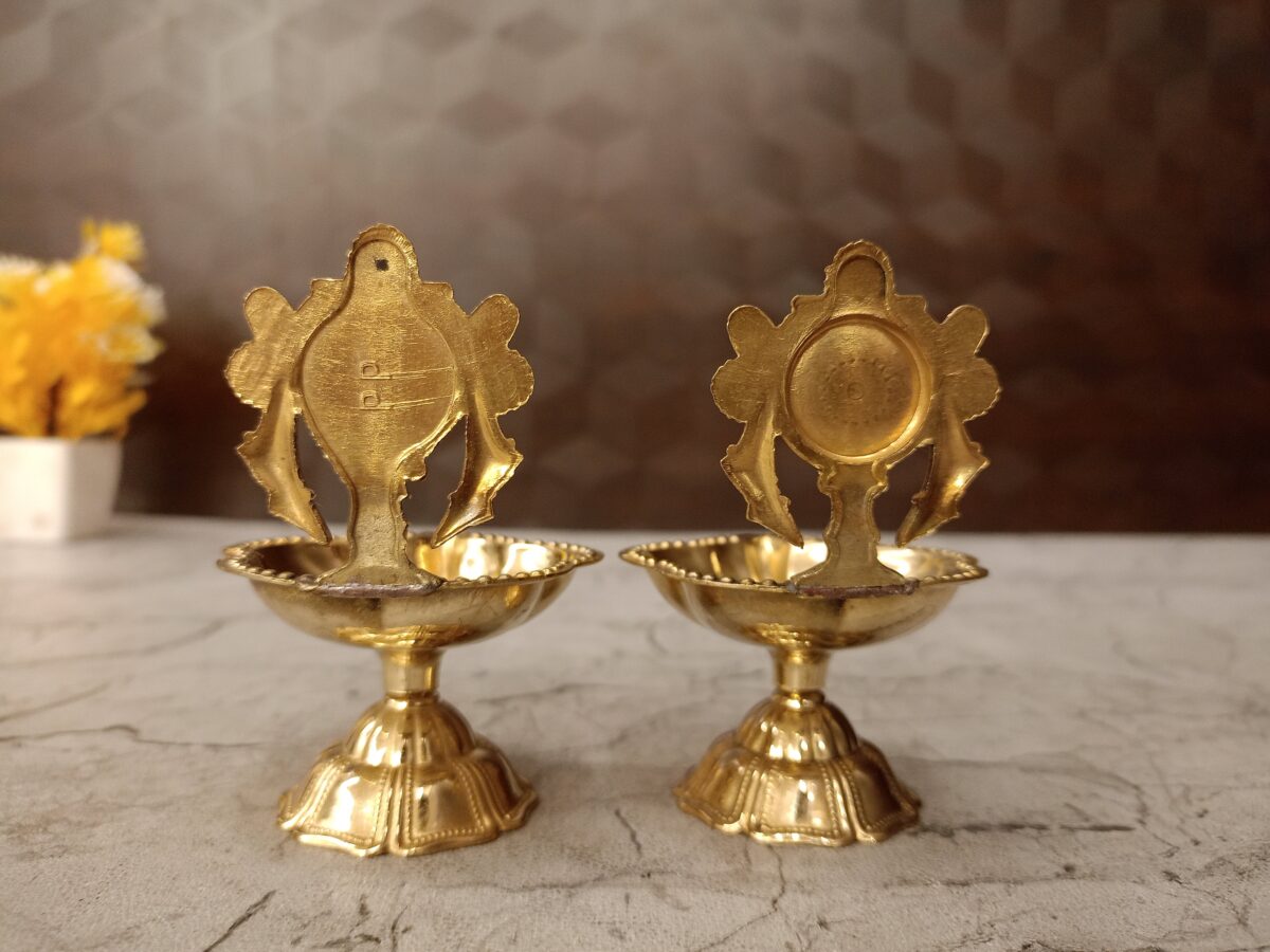 brass sangu chakra diya pooja gift vgocart coimbatore india2 scaled