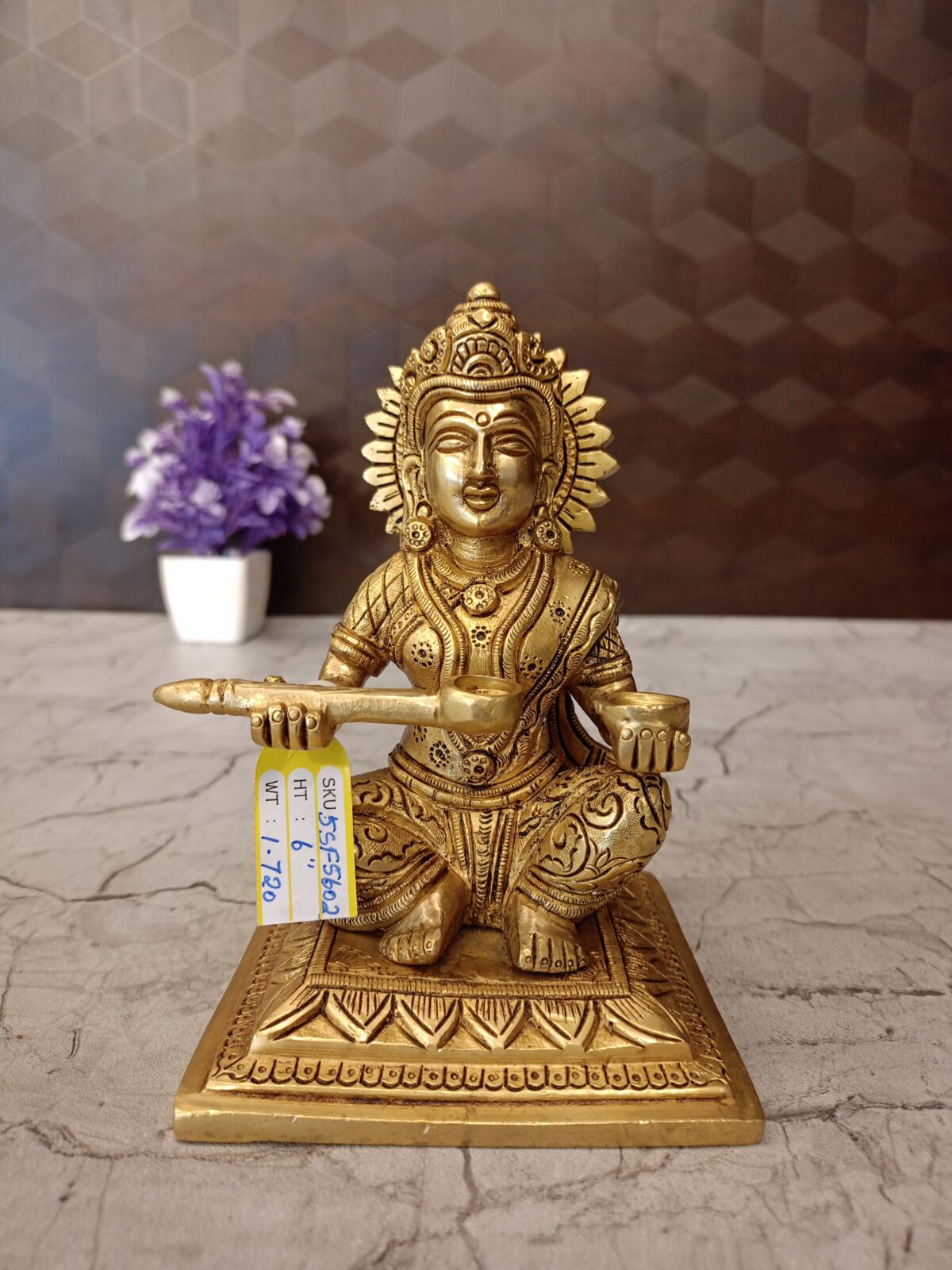 brass annapoorani idol pooja gift vgocart coimbatore india scaled