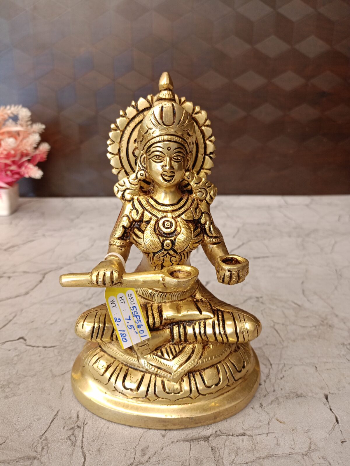 brass annapoorani idol pooja gift vgocart coimbatore india56 scaled