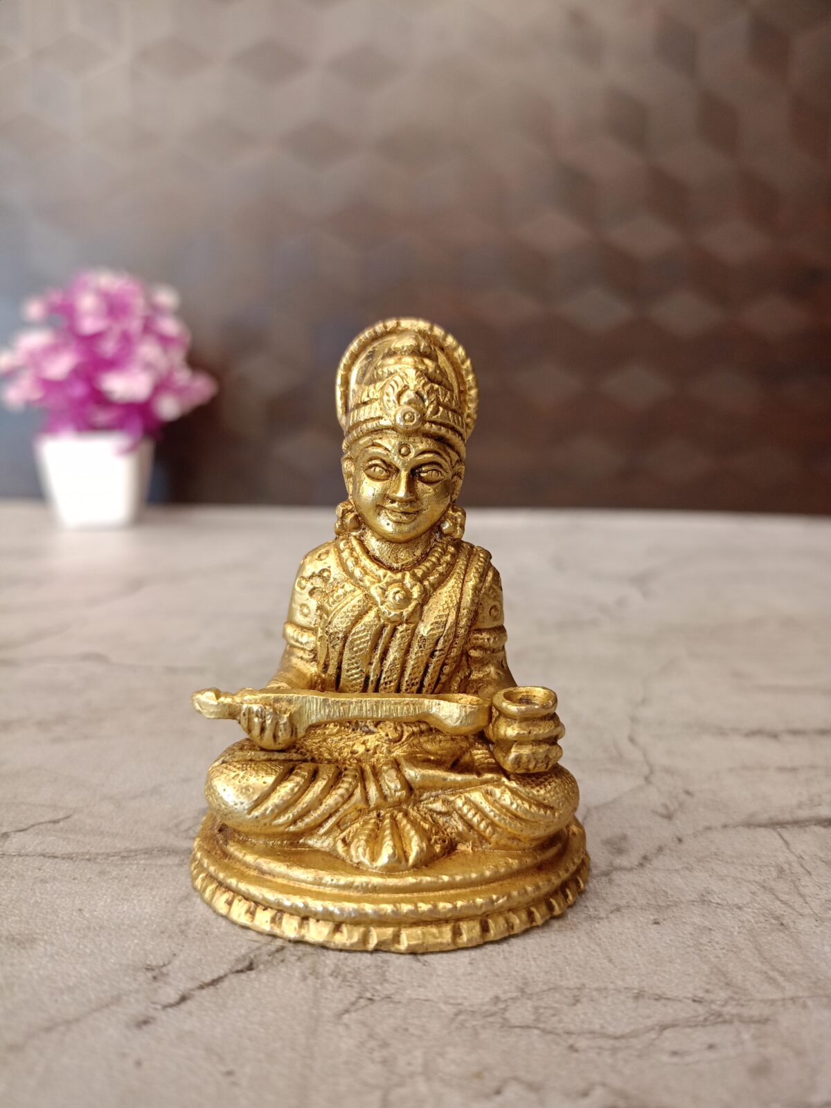 brass annapoorani statue gift vgocart coimbatore india scaled
