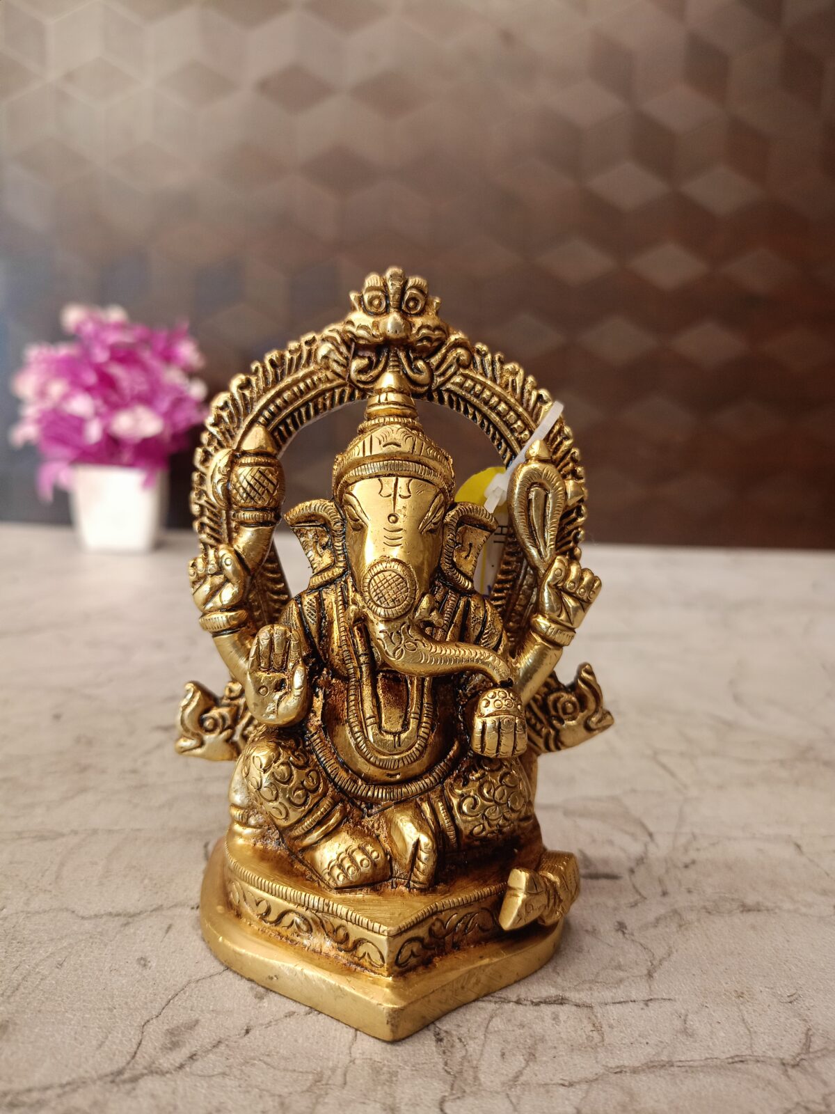 brass arch ganesha pooja gift vgoacrt coimbatore india scaled